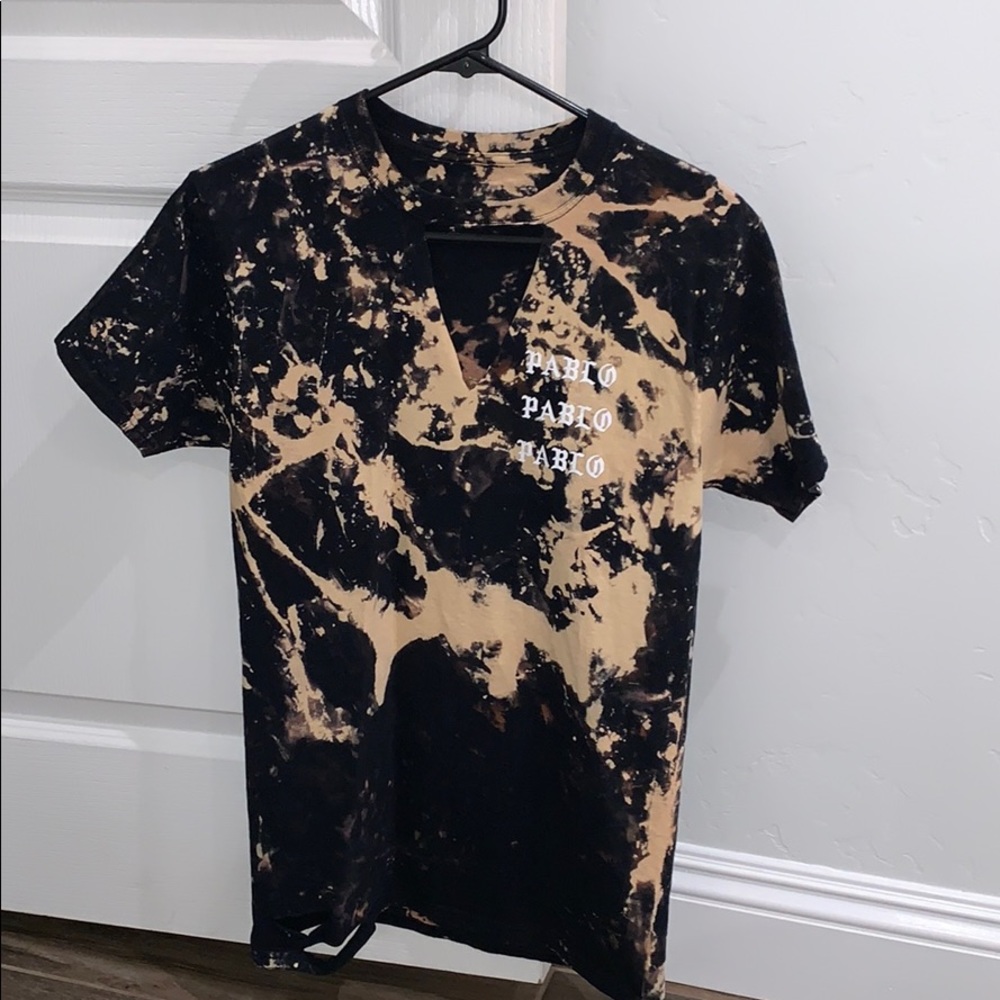 Distressed bleached Pablo shirt